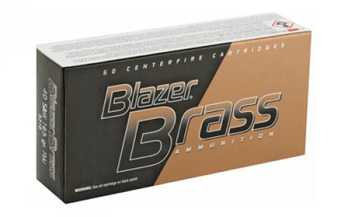 Blazer Ammunition Blazer Brass, 40 S&W, 165 Grain, Full Metal Jacket, 50 Round Box 5210