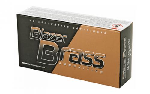 Blazer Ammunition Blazer Brass, 40 S&W, 165 Grain, Full Metal Jacket, 50 Round Box 5210