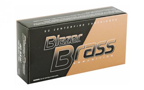 Blazer Ammunition Blazer Brass, 40 S&W, 180 Grain, Full Metal Jacket, 50 Round Box 5220