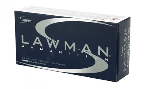 Speer Ammunition Speer Lawman, 9MM, 147Gr, Total Metal Jacket, 50, 1000 53620