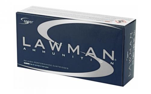 Speer Ammunition Speer Lawman, Training, 40 S&W, 180 Grain, Total Metal Jacket, 50 Round Box 53652