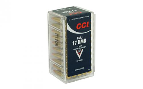 CCI Hunting, 17HMR, 20 Grain, Full Metal Jacket, 50 Round Box 55