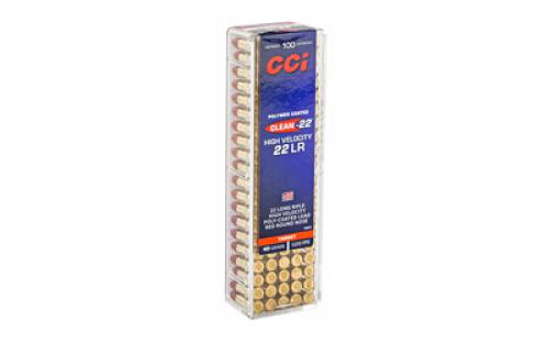 CCI High Velocity, 22 LR, 40 Grain, Lead Round Nose, 100 Round Box 944CC