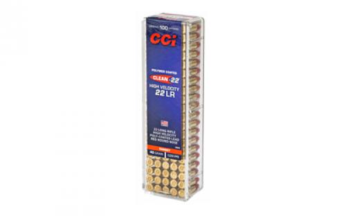 CCI High Velocity, 22 LR, 40 Grain, Lead Round Nose, 100 Round Box 944CC