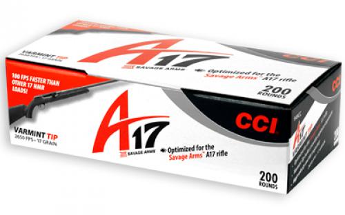 CCI A17, 17HMR, 17 Grain, V-Max, 200 Round Box 949CC