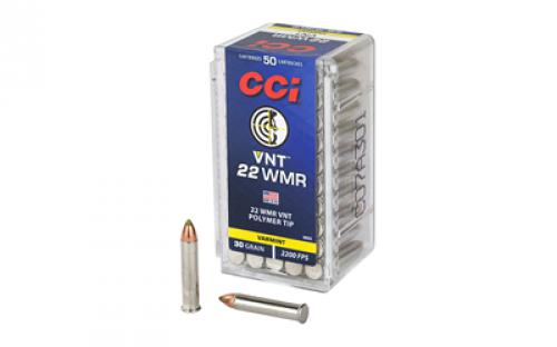 CCI CCI, 22 WMR, 30 Grain, Varmint Tip, 50 Round Box 969CC