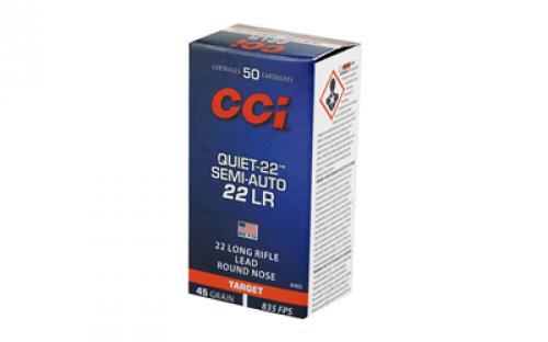 CCI CCI, 22 LR, 45 Grain, Lead Round Nose, 50 Round Box 975CC