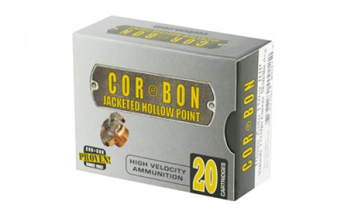 CorBon Self Defense, 10MM, 150 Grain, Jacketed Hollow Point, 20 Round Box 10150