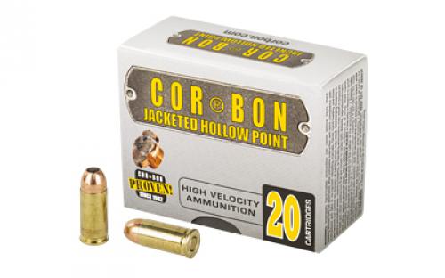 CorBon Self Defense, 32ACP, 60 Grain, Jacketed Hollow Point, 20 Round Box 3260