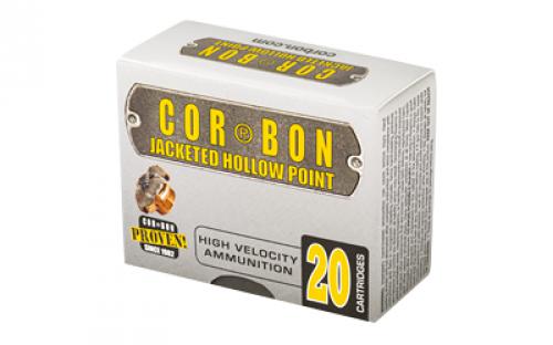 CorBon Self Defense, 32ACP, 60 Grain, Jacketed Hollow Point, 20 Round Box 3260