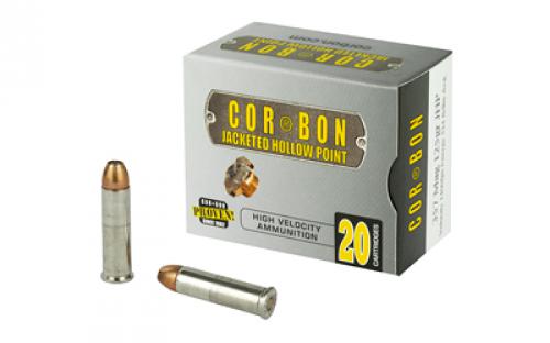 CorBon Self Defense, 357MAG, 125 Grain, Jacketed Hollow Point, 20 Round Box 357125