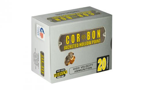 CorBon Self Defense, 357MAG, 125 Grain, Jacketed Hollow Point, 20 Round Box 357125