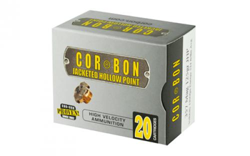 CorBon Self Defense, 357MAG, 125 Grain, Jacketed Hollow Point, 20 Round Box 357125