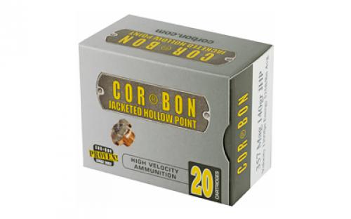 CorBon Self Defense, 357MAG, 140 Grain, Jacketed Hollow Point, 20 Round Box 357140