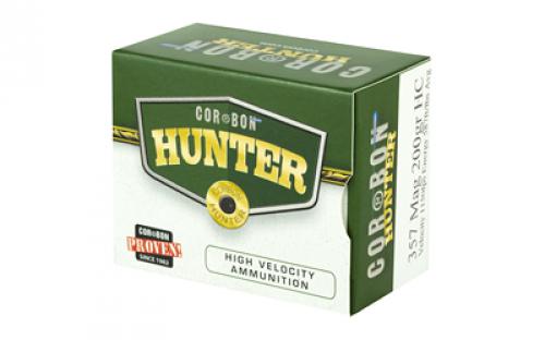 CorBon Hunting, 357MAG, 200 Grain, Hard Cast Hunting, 20 Round Box 357200HC