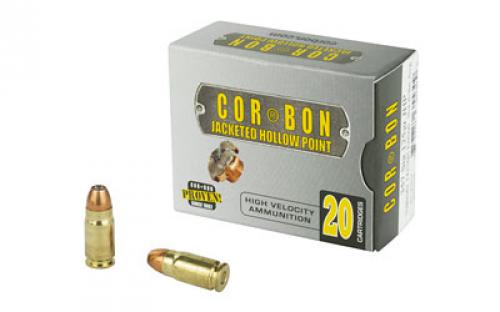 CorBon Self Defense, 357SIG, 125 Grain, Jacketed Hollow Point, 20 Round Box 357SIG125