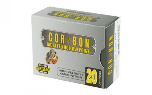 CorBon Self Defense, 357SIG, 125 Grain, Jacketed Hollow Point, 20 Round Box 357SIG125