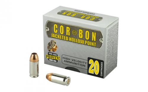 CorBon Self Defense, 380ACP, 90 Grain, Jacketed Hollow Point, 20 Round Box 38090