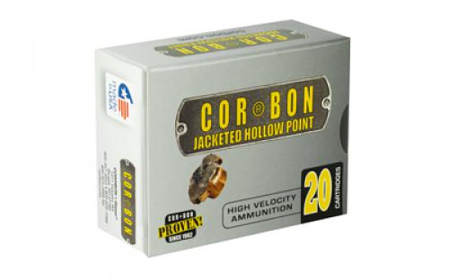 CorBon Self Defense, 40S&W, 135 Grain, Jacketed Hollow Point, 20 Round Box 40135