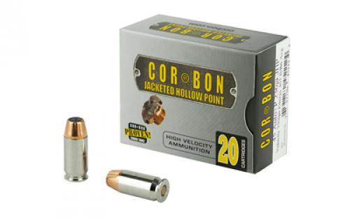 CorBon Self Defense, 45ACP, 230 Grain, Jacketed Hollow Point, +P, 20 Round Box 45230