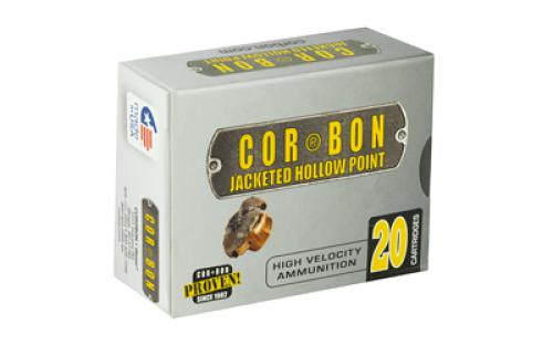 CorBon Self Defense, 45ACP, 230 Grain, Jacketed Hollow Point, +P, 20 Round Box 45230