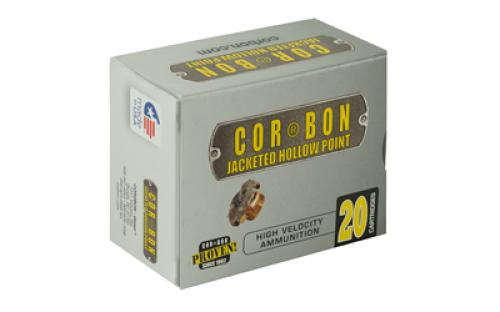 CorBon Self Defense, 45LC+P, 200 Grain, Jacketed Hollow Point, 20 Round Box 45C200