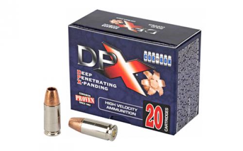 CorBon Deep Penetrating X Bullet, 9MM, +P, 115 Grain, Barnes X, 20 Round Box DPX09115