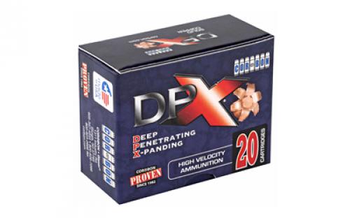 CorBon Deep Penetrating X Bullet, 9MM, +P, 115 Grain, Barnes X, 20 Round Box DPX09115