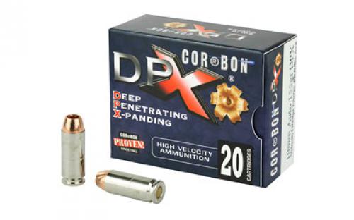 CorBon Deep Penetrating X Bullet, 10MM, 155 Grain, Barnes X, 20 Round Box DPX10155