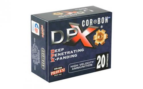 CorBon Deep Penetrating X Bullet, 10MM, 155 Grain, Barnes X, 20 Round Box DPX10155