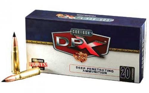 CorBon Deep Penetrating X Bullet, 300 AAC Blackout, 110 Grain, 20 rounds per box DPX300AAC110