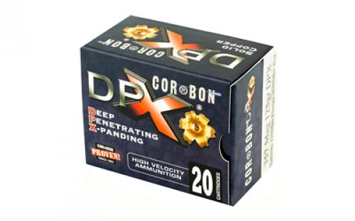 CorBon Deep Penetrating X Bullet, 357MAG, 125 Grain, Barnes X, 20 Round Box DPX357125