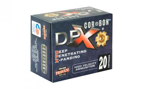 CorBon Deep Penetrating X Bullet, 38 Special, 110 Grain, Barnes X, 20 Round Box DPX38110