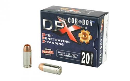 CorBon Deep Penetrating X Bullet, 40S&W, 140 Grain, Barnes X, 20 Round Box DPX40140