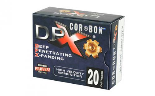 CorBon Deep Penetrating X Bullet, 40S&W, 140 Grain, Barnes X, 20 Round Box DPX40140