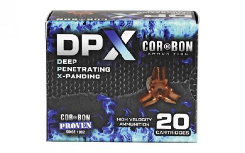 CorBon Deep Penetrating X Bullet, 44MAG, 225 Grain, Barnes X, 20 Round Box DPX44M225