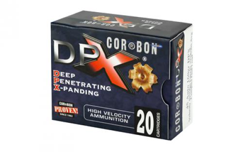 CorBon Deep Penetrating X Bullet, 45ACP, 160 Grain, Barnes X, +P, 20 Round Box DPX45160