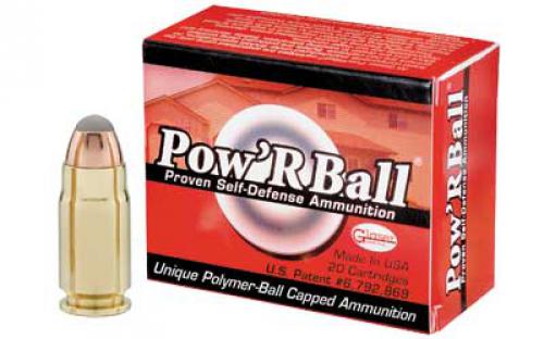 CorBon Pow'rBall, 357SIG, 100 Grain, Polymer-Tipped, 20 Round Box PB357S100