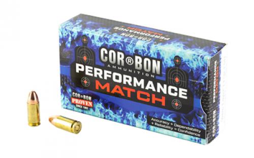 CorBon PM, 9MM, 147 Grain, Full Metal Jacket, Box of 50 Rounds PM09147