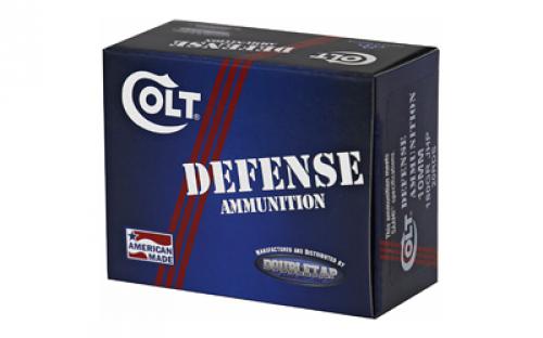 DoubleTap Ammunition Colt Defense, 10MM, 180Gr, Jacketed Hollow Point, 20 Round Box 10M180CT