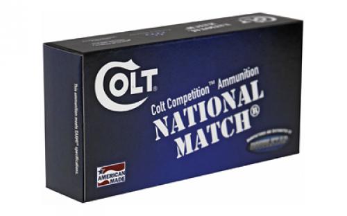 DoubleTap Ammunition Colt National Match, 10MM, 180Gr, Full Metal Jacket, 50 Round Box 10M180FMJCT