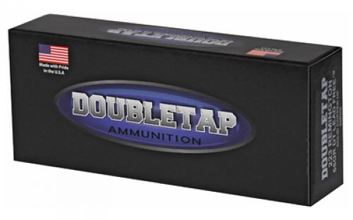 DoubleTap Ammunition Lead Free, 223 Remington, 55Gr, Solid Copper Hollow Point, 20 Round Box, CA Certified Nonlead Ammunition 223R55X