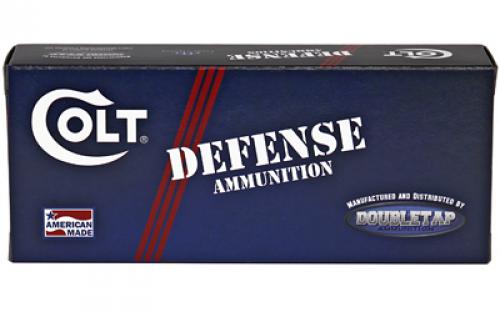 DoubleTap Ammunition Colt Defense, 300 Blackout, 125Gr, Solid Copper Hollow Point, 20 Round Box 300BLK125CT