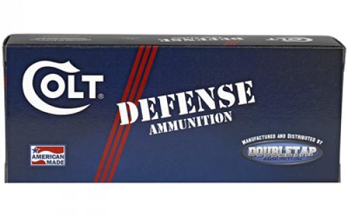 DoubleTap Ammunition Colt Defense, 357 Magnum, 158Gr, Jacketed Hollow Point, 20 Round Box 357M158CT