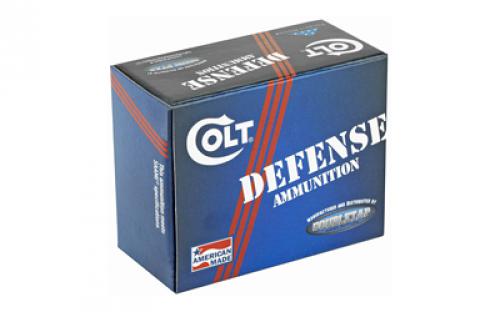 DoubleTap Ammunition Colt Defense, 380 ACP, 90Gr, Jacketed Hollow Point, 20 Round Box 380A90CT