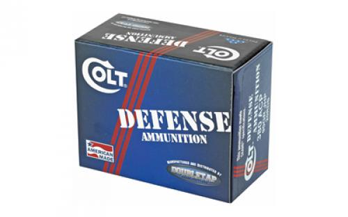 DoubleTap Ammunition Colt Defense, 380 ACP, 90Gr, Jacketed Hollow Point, 20 Round Box 380A90CT