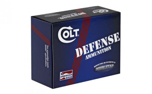 DoubleTap Ammunition Colt Defense, 40 S&W, 135Gr, Jacketed Hollow Point, 20 Round Box 40SW135CT