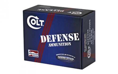 DoubleTap Ammunition Colt Defense, 40 S&W, 135Gr, Jacketed Hollow Point, 20 Round Box 40SW135CT