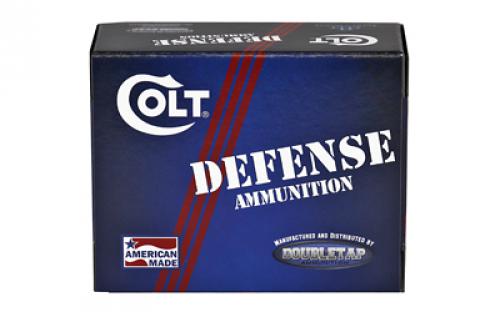 DoubleTap Ammunition Colt Defense, 45 ACP, 230Gr, Jacketed Hollow Point, 20 Round Box 45A230CT