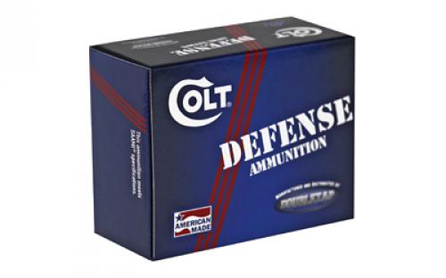 DoubleTap Ammunition Colt Defense, 45 ACP, 230Gr, Jacketed Hollow Point, 20 Round Box 45A230CT